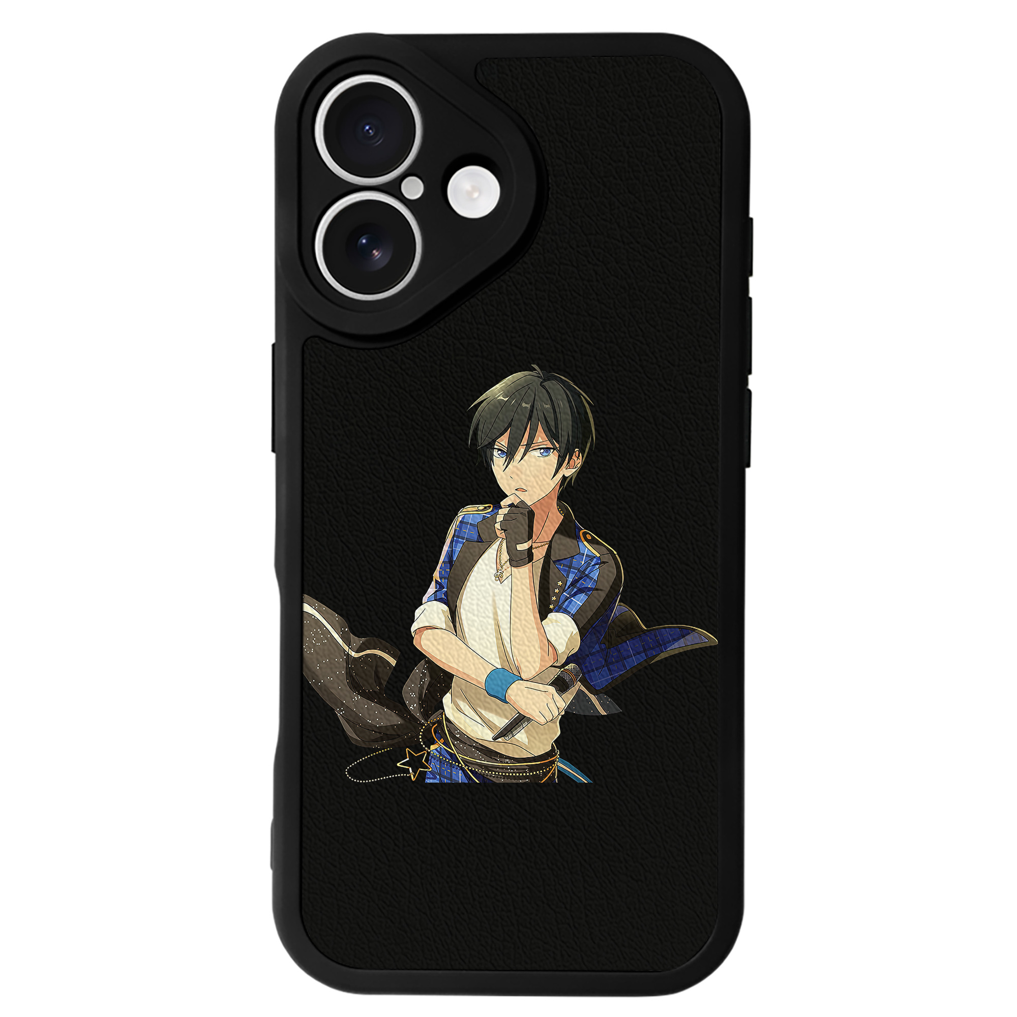 （画像用） あんさんぶるスターズ! Ensemble Stars 【iPhone 16シリーズ対応】シリコンスマホケース（レザー調） 材質：シリコン